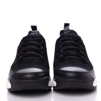 Chanel Velvet Calfskin Mixed Fibers CC Sneakers 37 Black 2 of 11