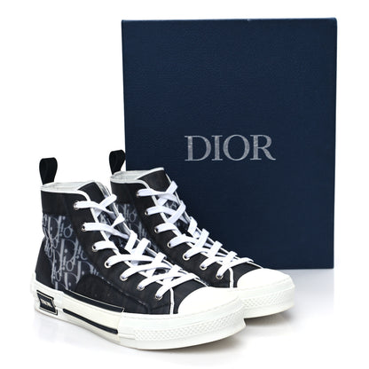 Christian Dior Technical Canvas Oblique Mens B23 High Top 42 Black 9 of 9