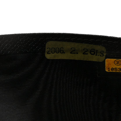 Chanel Grained Calfskin CC Button Long Wallet Black 8 of 8