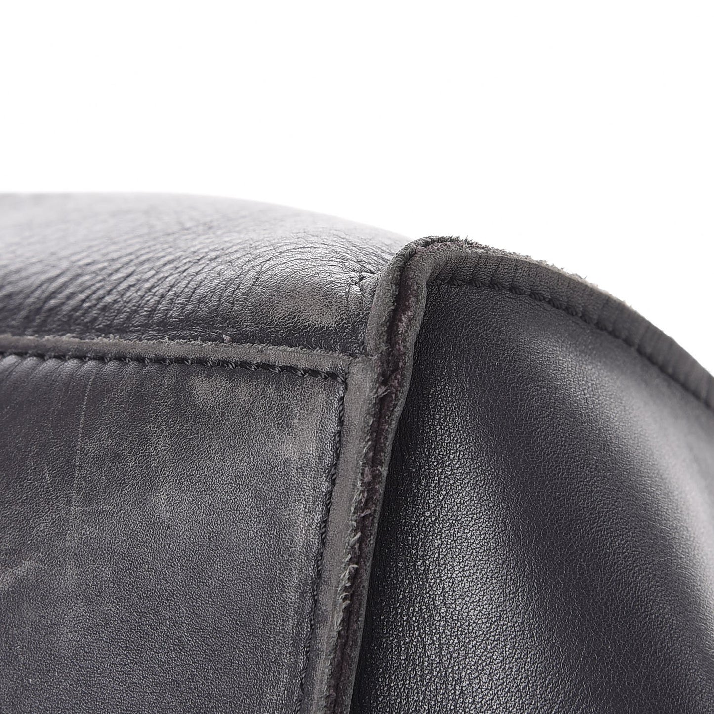 Smooth Calfskin Medium Big Bag Liquorice