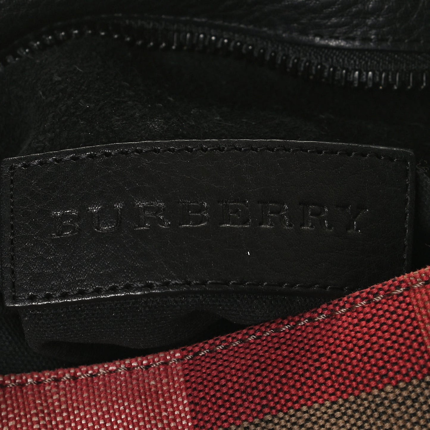 Canvas Mega Check Ainsley Crossbody Black