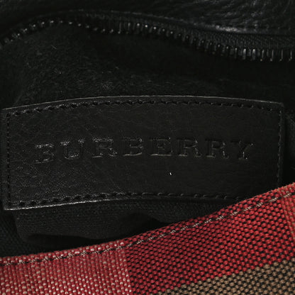 Burberry Canvas Mega Check Ainsley Crossbody Black 6 of 10
