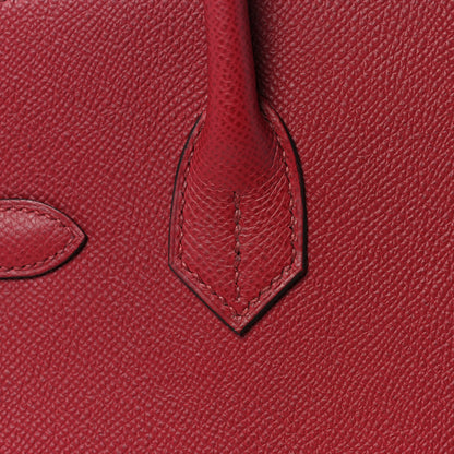 Hermes Epsom Birkin Sellier 30 Rouge Grenat 11 of 31