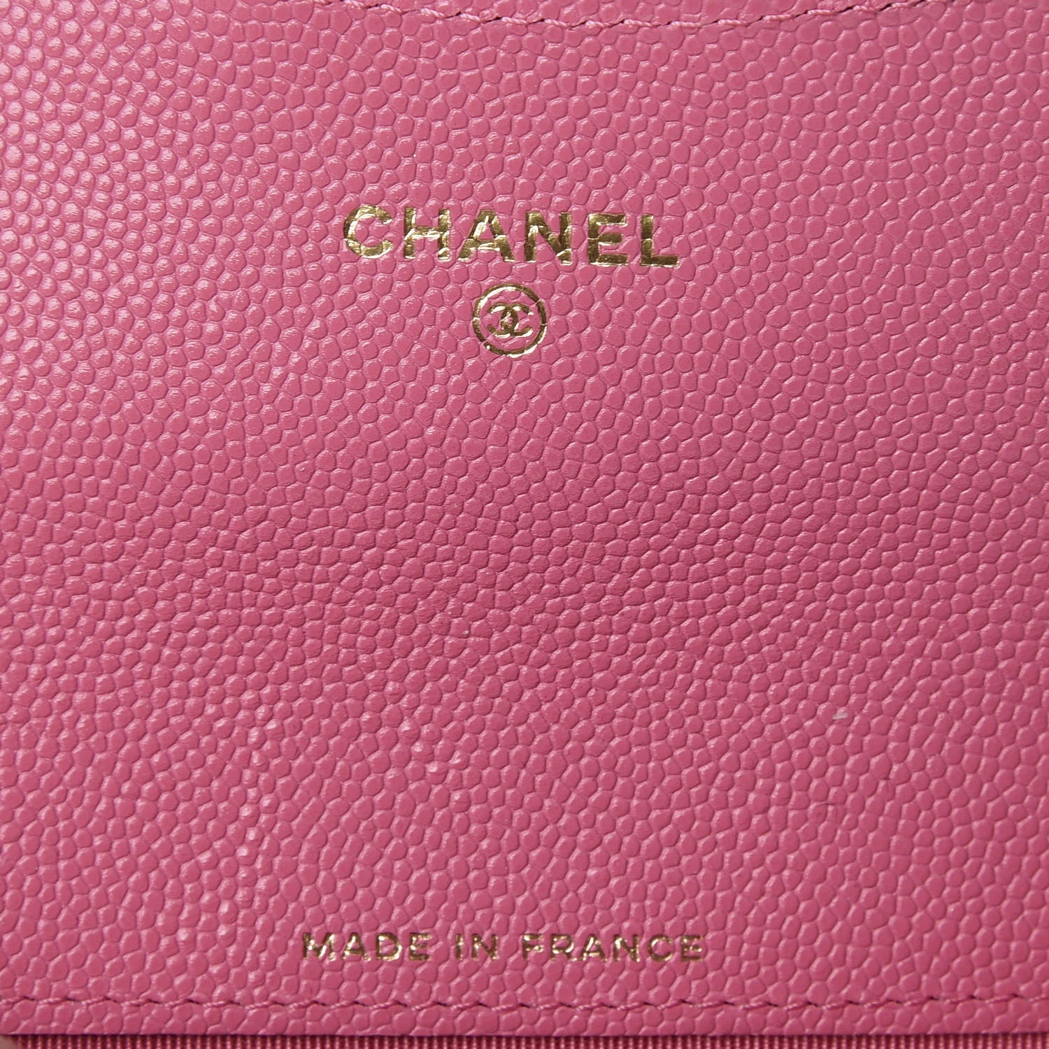 Chanel Caviar Quilted Flap Card Holder Wallet Pink 5 of 9