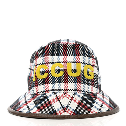Gucci Canvas ICCUG Plaid Fedora M Multicolor 3 of 10