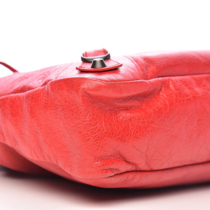 Balenciaga Agneau Giant 12 Silver Hardware Town Rouge Coquelicot 12 of 14