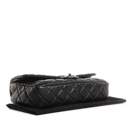 Chanel Calfskin Quilted Large Single Flap Black 4 of 9