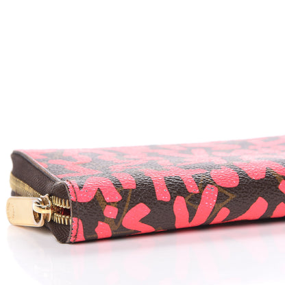 Louis Vuitton Monogram Graffiti Zippy Wallet Fuchsia 16 of 17