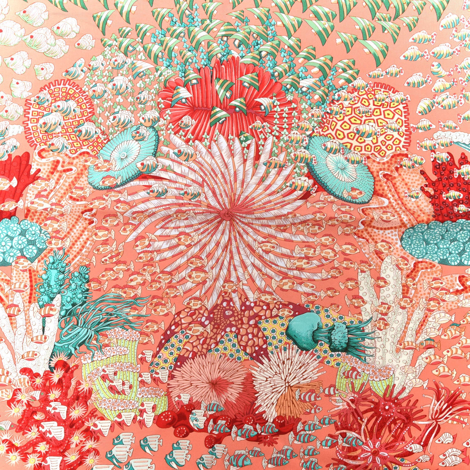 Hermes Silk Rencontre Oceane Scarf 90 3 of 4