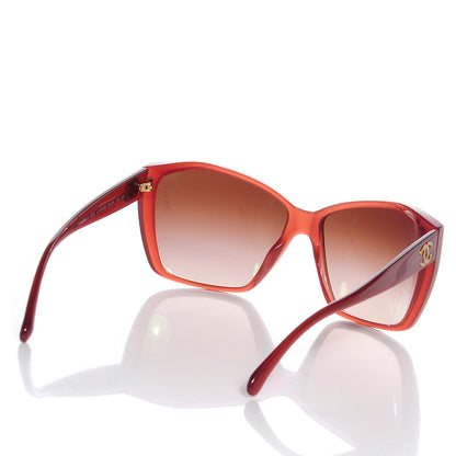 Chanel Acetate CC Sunglasses 5203 Red 2 of 5