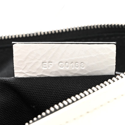 Givenchy Crinkled Patent Deerskin Mini Pandora White 7 of 19