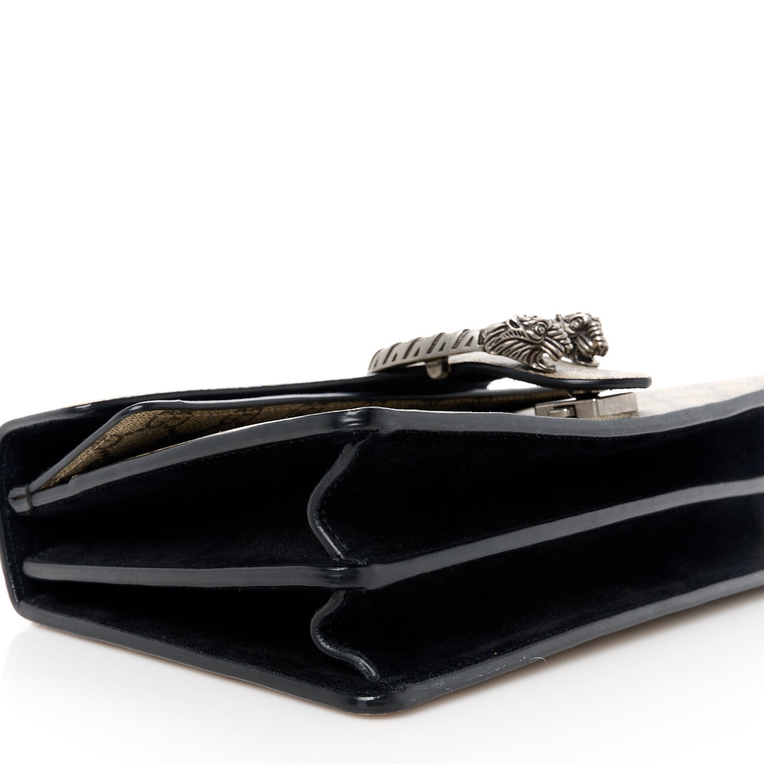 Gucci GG Supreme Monogram Small Dionysus Shoulder Bag Black 9 of 12