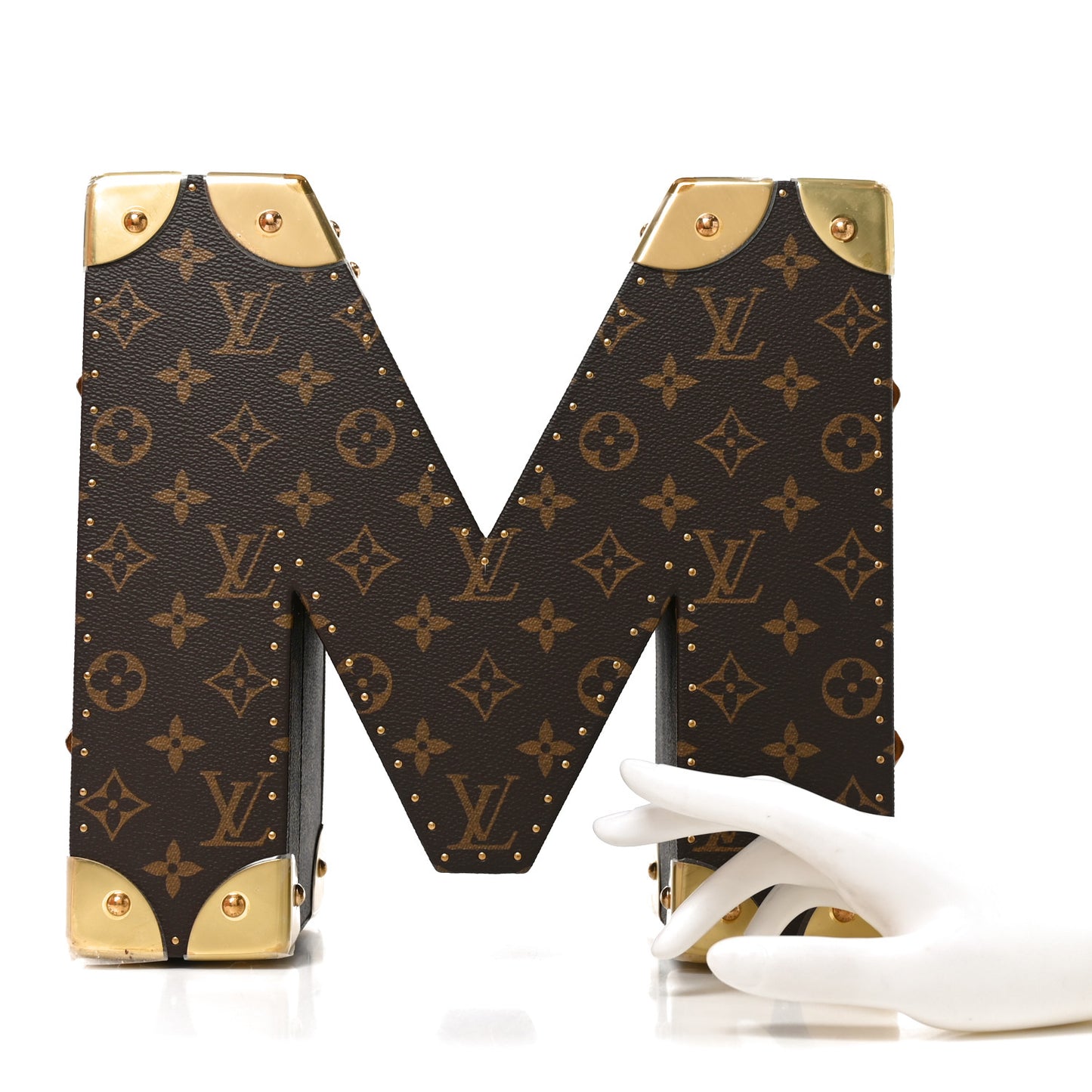 Monogram Letter M Trunk Case