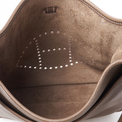 Hermes Taurillon Clemence Evelyne III PM Etoupe 6 of 9