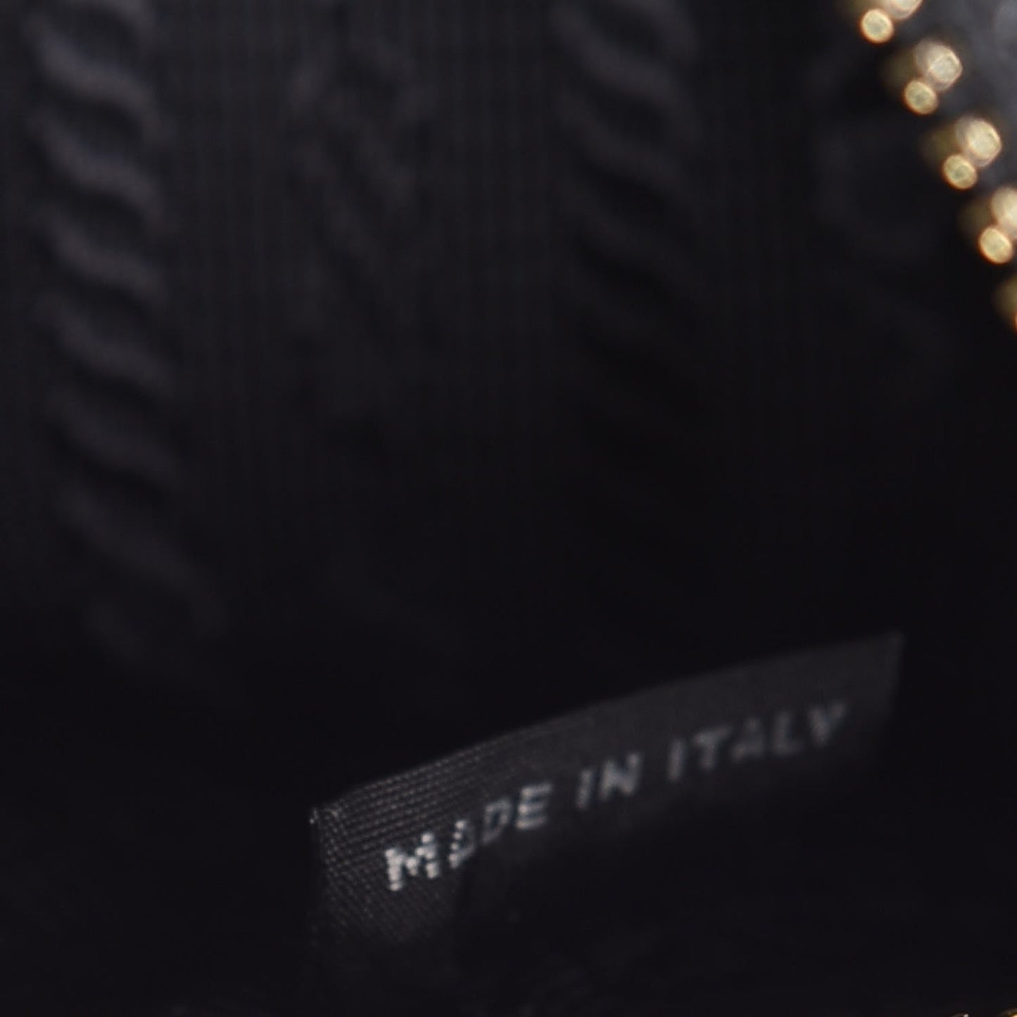 Saffiano Mini Camera Crossbody Bag Nero Black