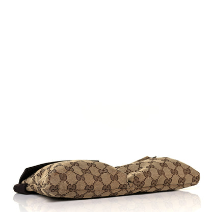 Gucci GG Monogram Double Pocket Belt Bag Dark Brown 4 of 10