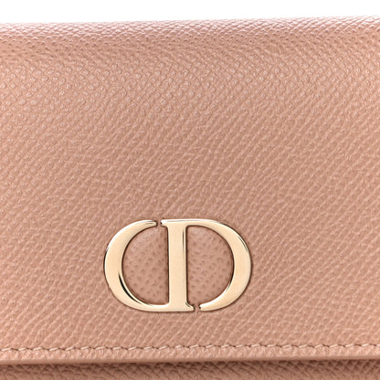 Christian Dior Calfskin 30 Montaigne Wallet Rose de Vent 7 of 10