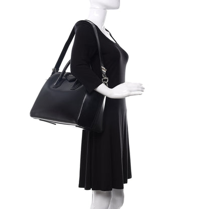Givenchy Shiny Lord Calfskin Medium Antigona Black 2 of 17