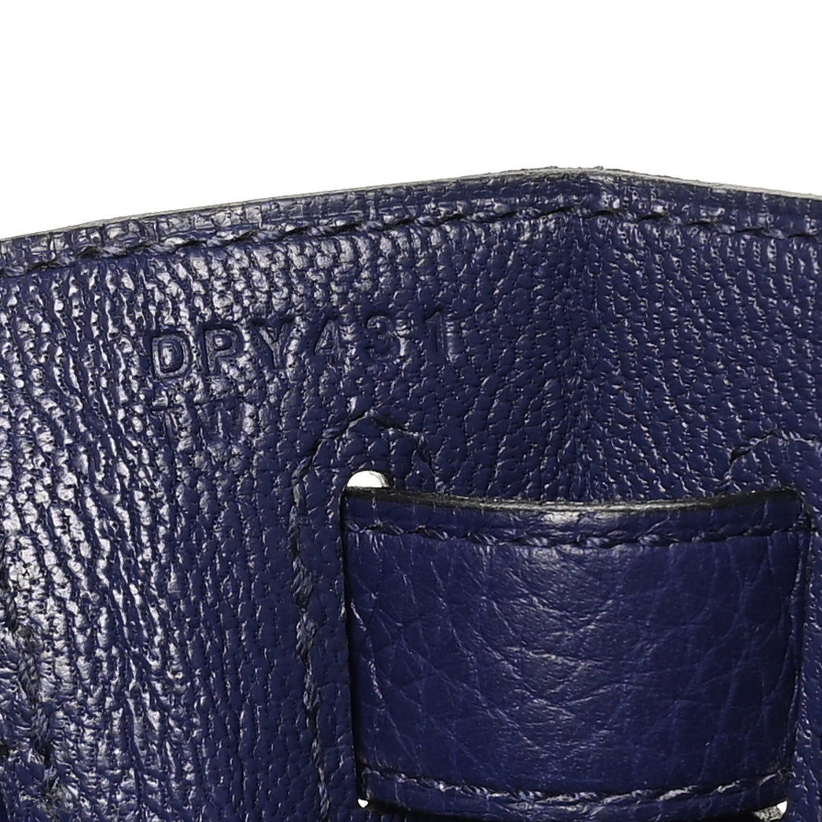 Togo Kelly Retourne 28 Bleu Encre