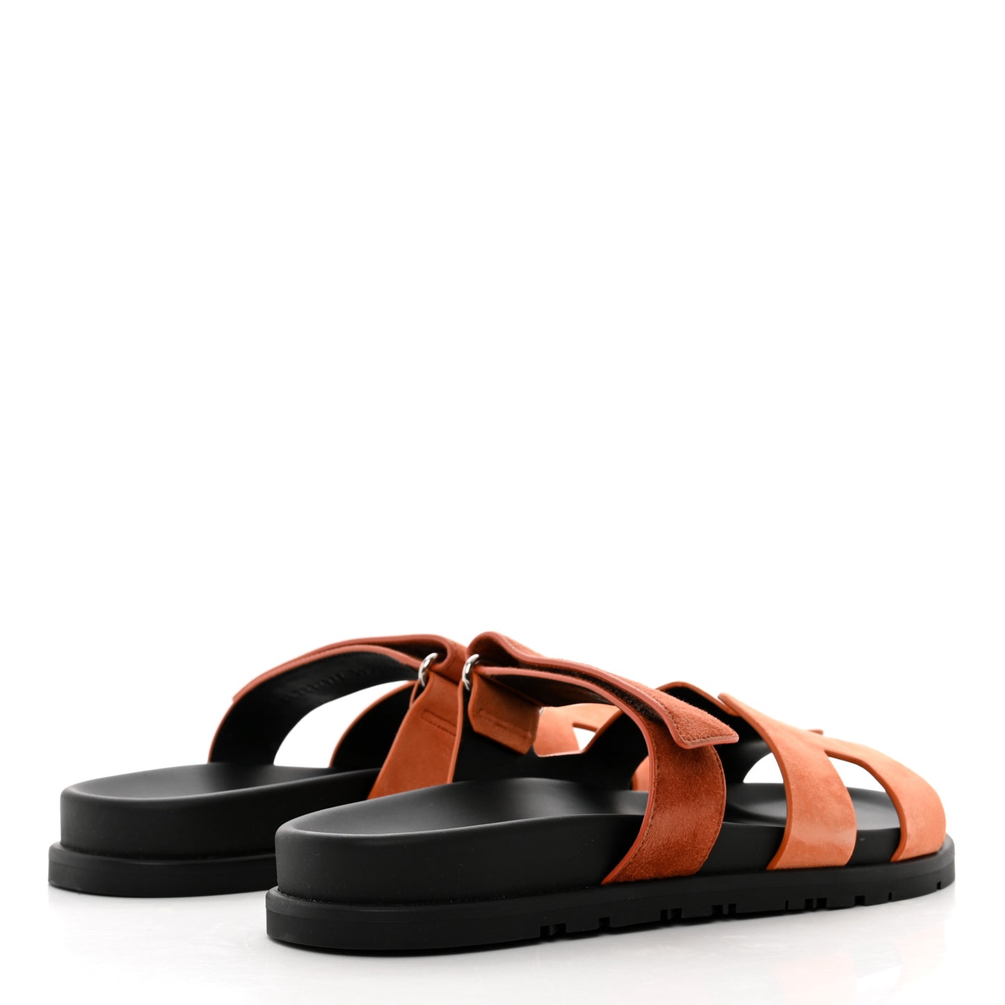 Suede Goatskin Womens Chypre Sandals 39.5 Rose Bois De Santal Rouge De Turin