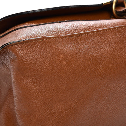 Chloe Calfskin Large Marcie Satchel Tan 17 of 25