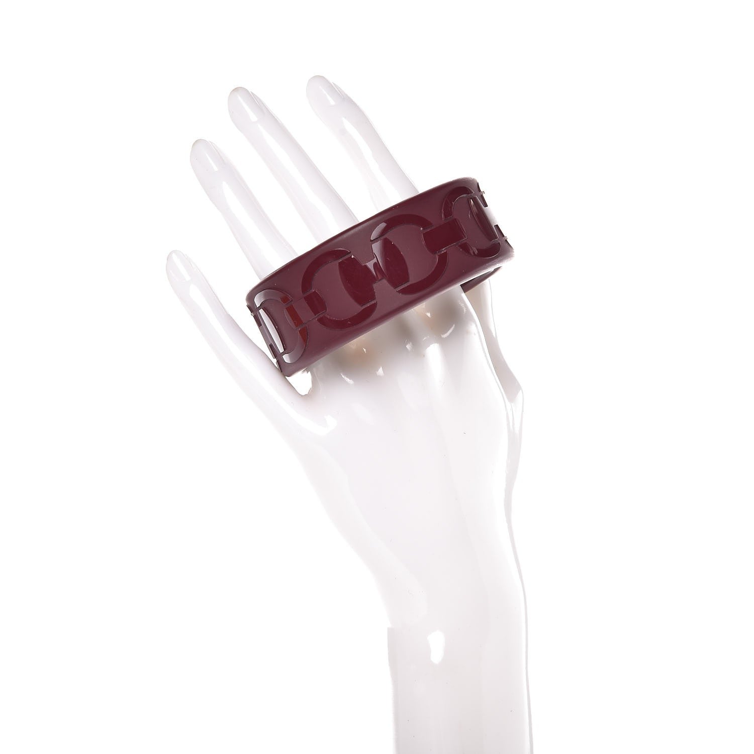 Hermes Lacquered Wood Bracelet S 2 of 5