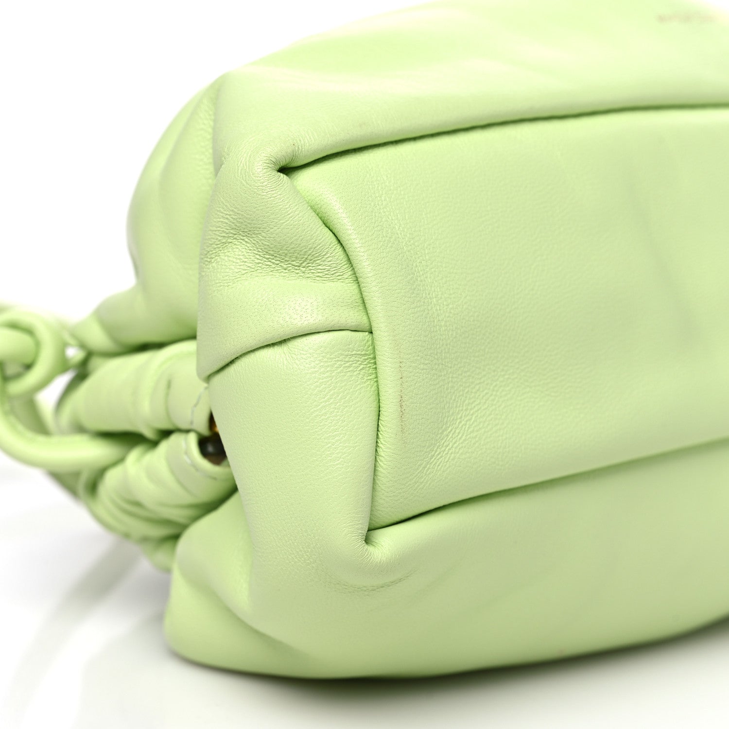 Mansur Gavriel Lambskin Mini Cloud Clutch Mint 8 of 9