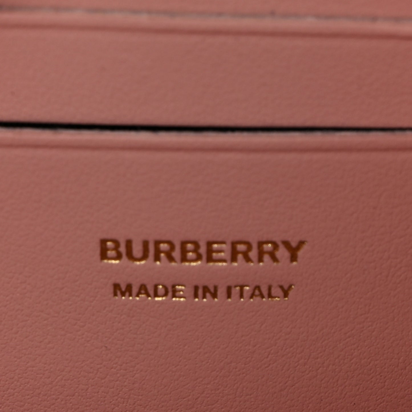 Lambskin Quilted Mini Lola Zip Wallet Dusty Pink