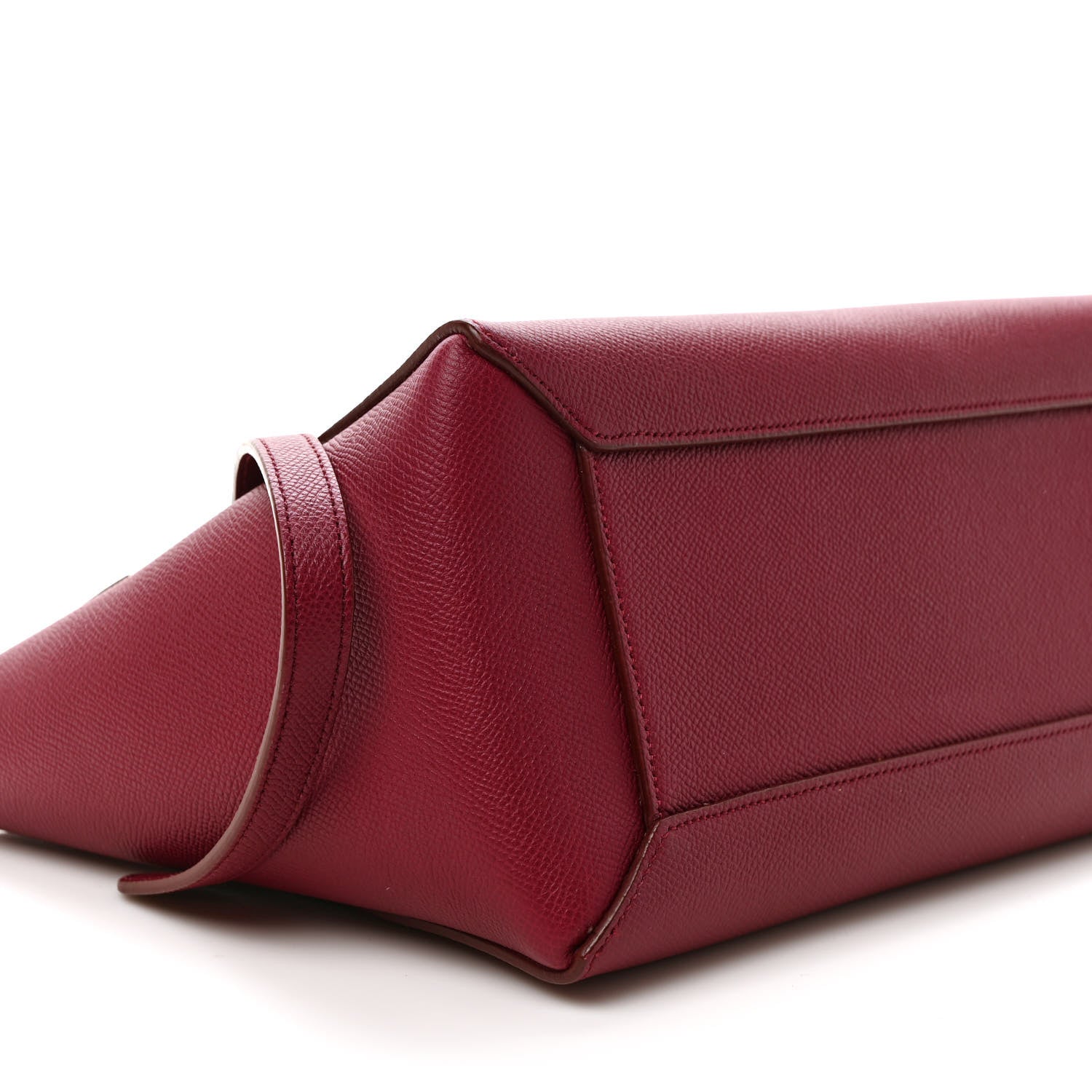 Celine Grained Calfskin Micro Belt Bag Plum 8 of 9