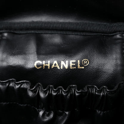 Chanel Lambskin Vanity Cosmetic Case Black 6 of 14