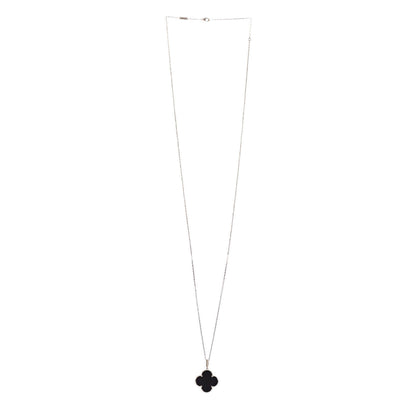 Van Cleef & Arpels 18K Rose Gold Letterwood Magic Alhambra Long Necklace 3 of 9