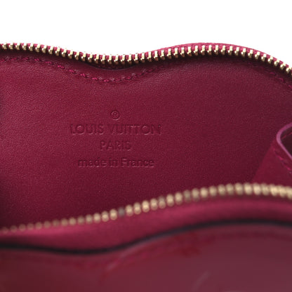 Louis Vuitton Vernis Heart Coin Purse Rose Indien 6 of 10