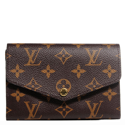 Louis Vuitton Monogram Sarah Compact Wallet 1 of 8