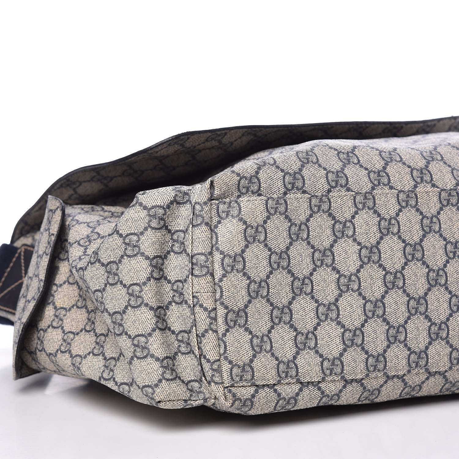 Gucci GG Plus Monogram Messenger Diaper Bag Navy 11 of 17