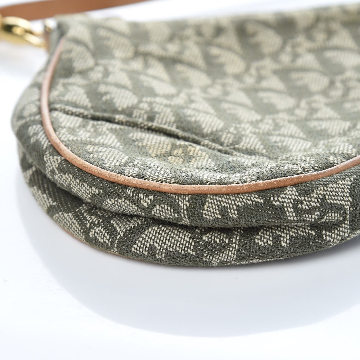 Monogram Mini Saddle Pochette Green