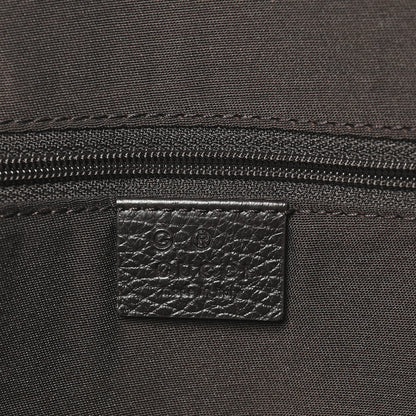 Gucci Monogram Denim Large Tote Dark Brown 6 of 10