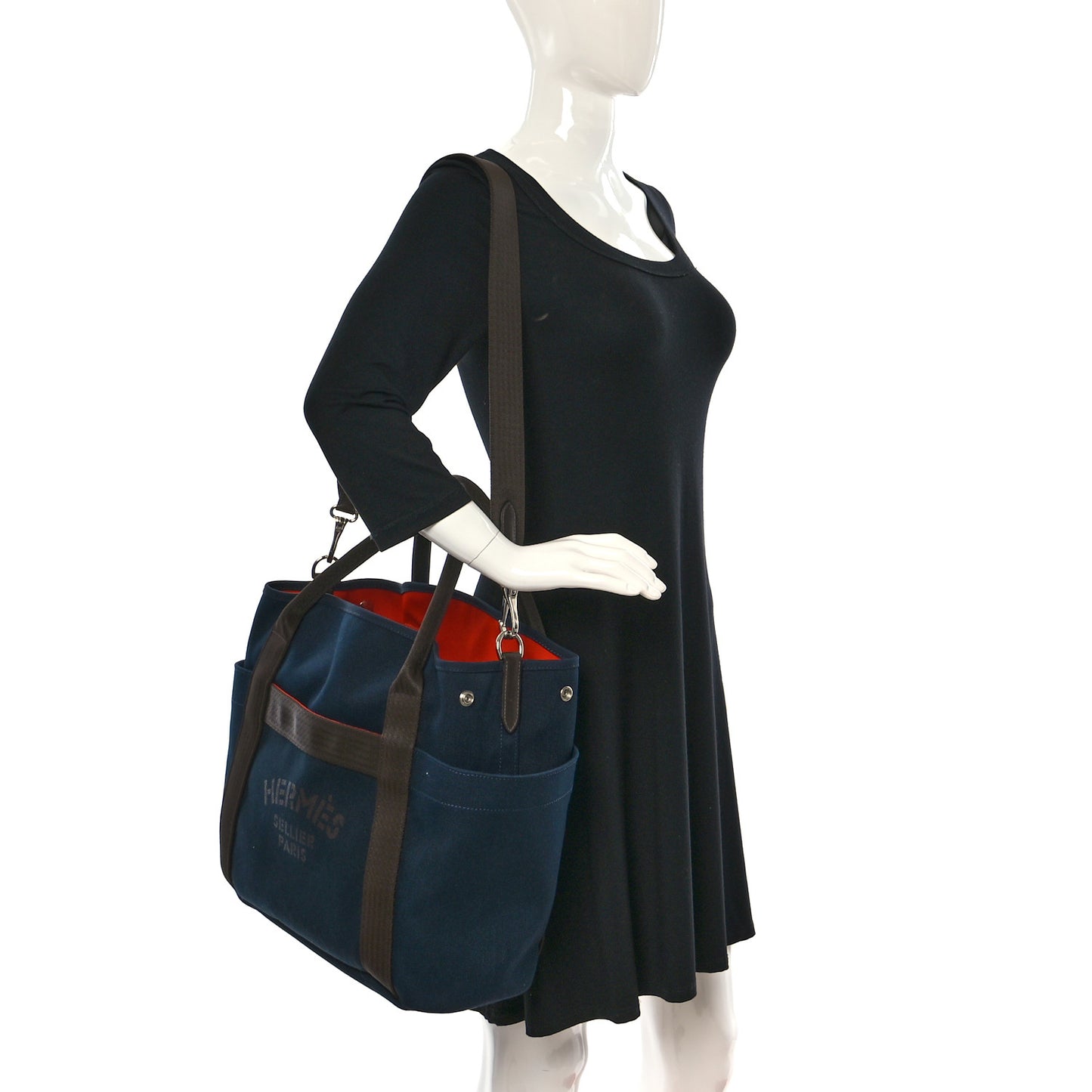 Toile Sac De Pansage Groom Bleu Navy Feu