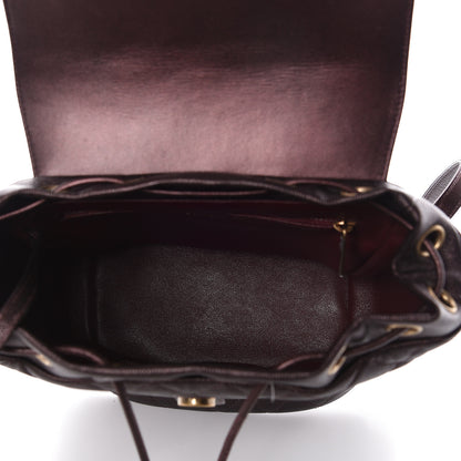 Chanel Caviar Quilted Filigree Backpack Burgundy 5 of 10