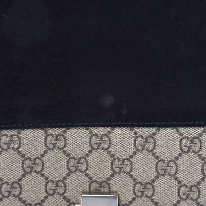 Gucci GG Supreme Monogram Medium Dionysus Shoulder Bag Black 7 of 11