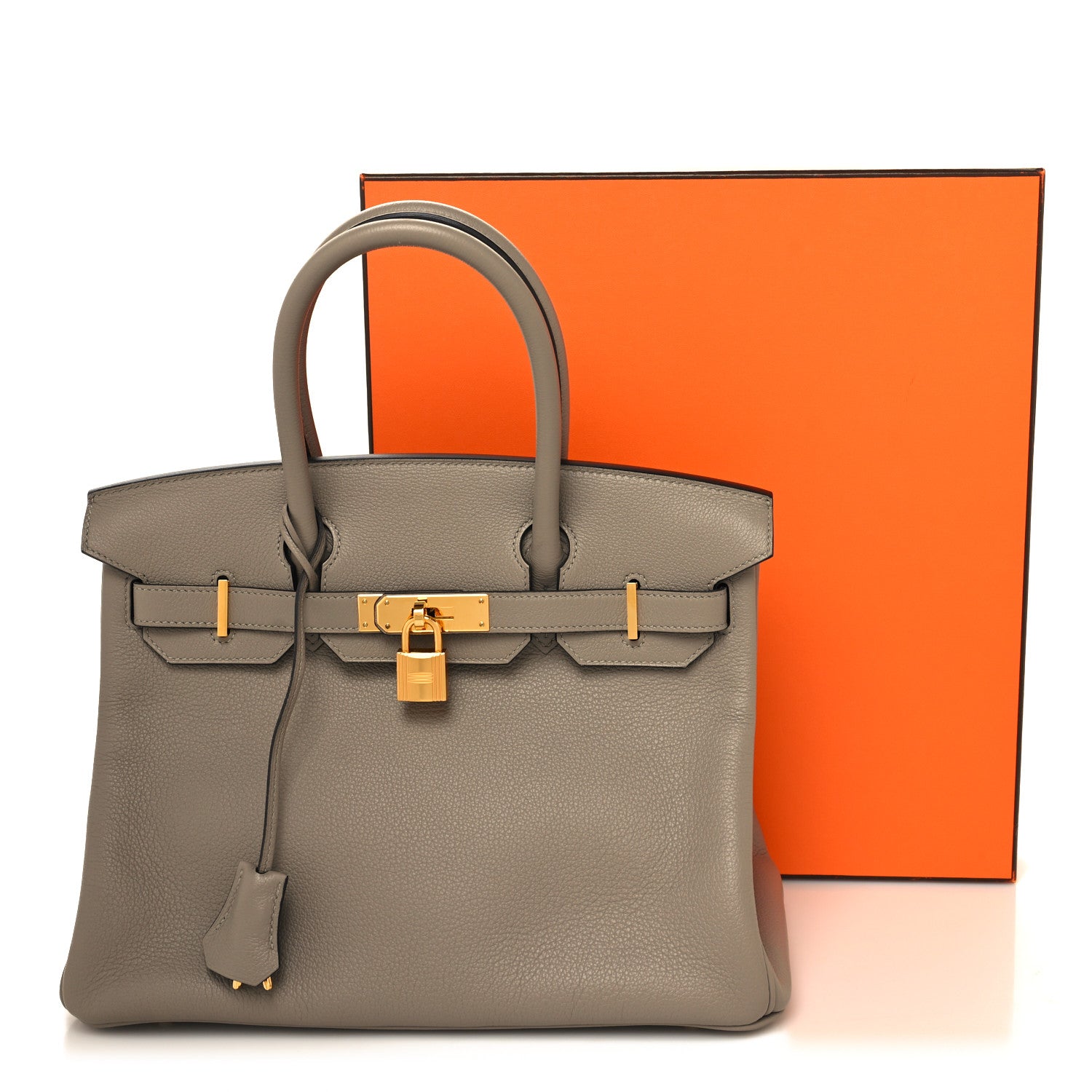 Hermes Taurillon Novillo Birkin 30 Gris Asphalte 13 of 13