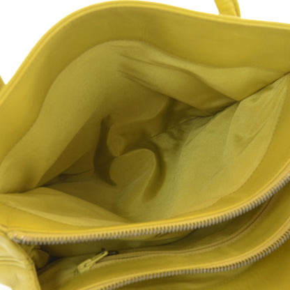 Chanel Leather Tassel Bag Yellow 19 of 20