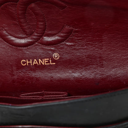 Chanel Lambskin Quilted Medium Double Flap Black 5 of 5