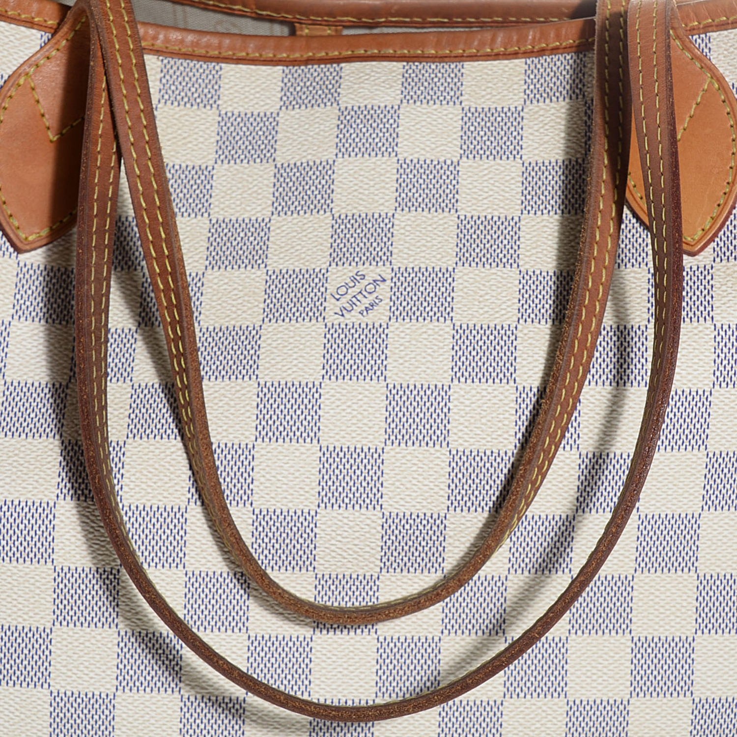 Louis Vuitton Damier Azur Neverfull MM 8 of 8