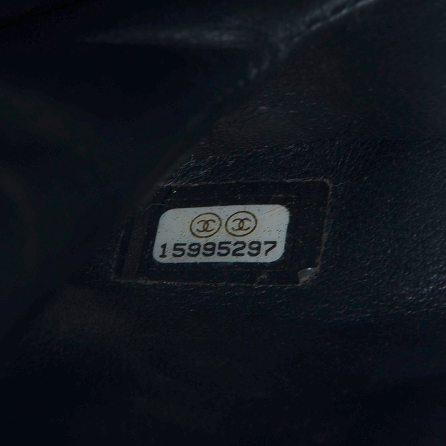 Lambskin Quilted Soft Boy Flap Black