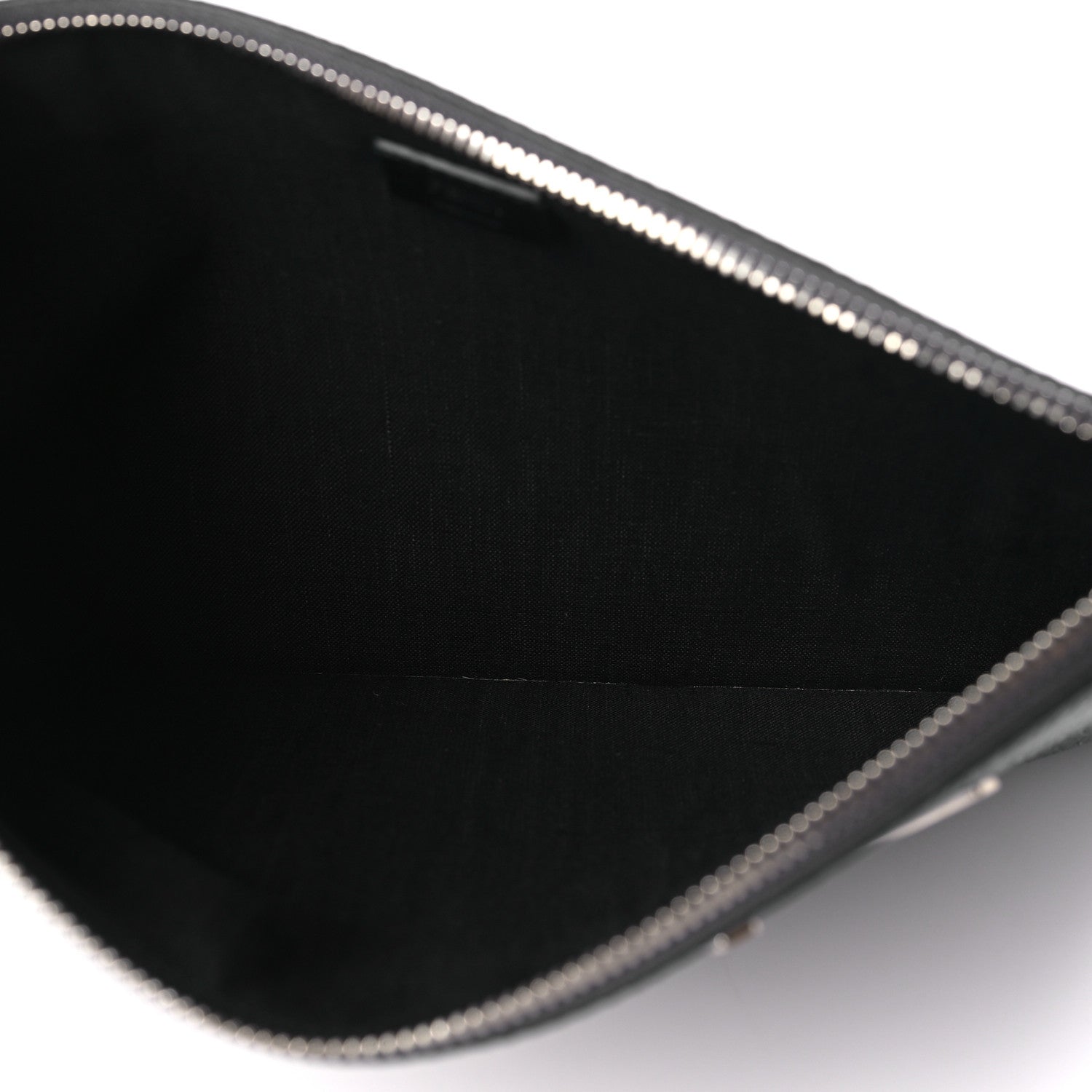 Fendi Cuoio Romano Faces Pouch Asfalto 5 of 8
