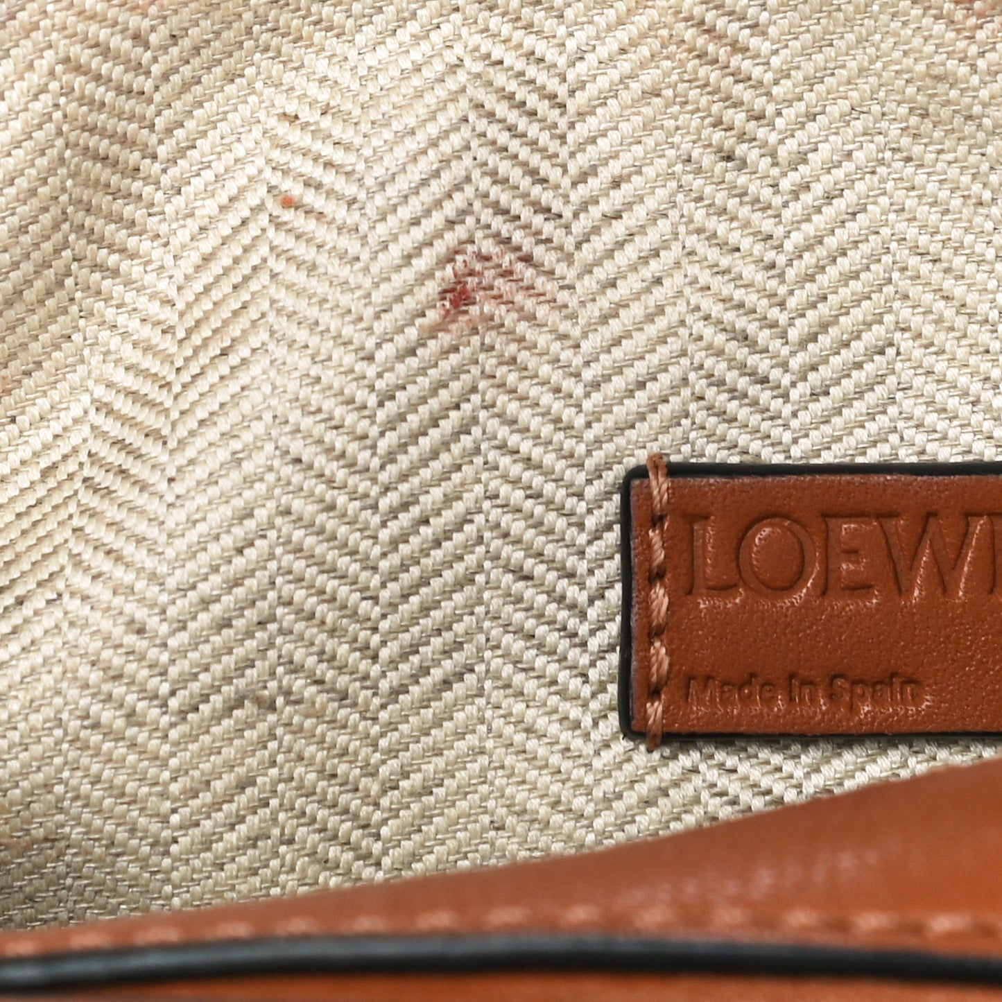 Calfskin Mini Puzzle Bag Tan