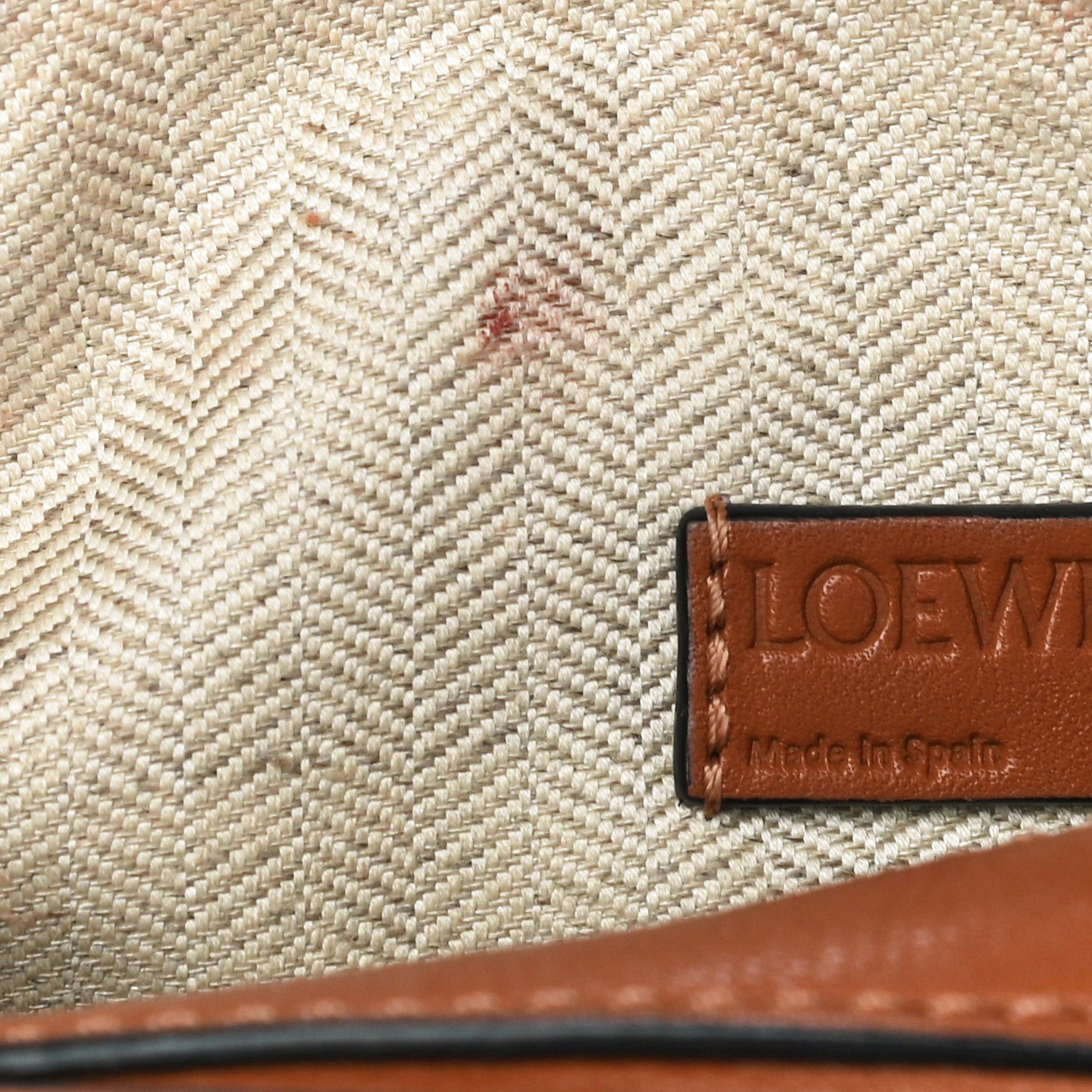 Loewe Calfskin Mini Puzzle Bag Tan 13 of 16