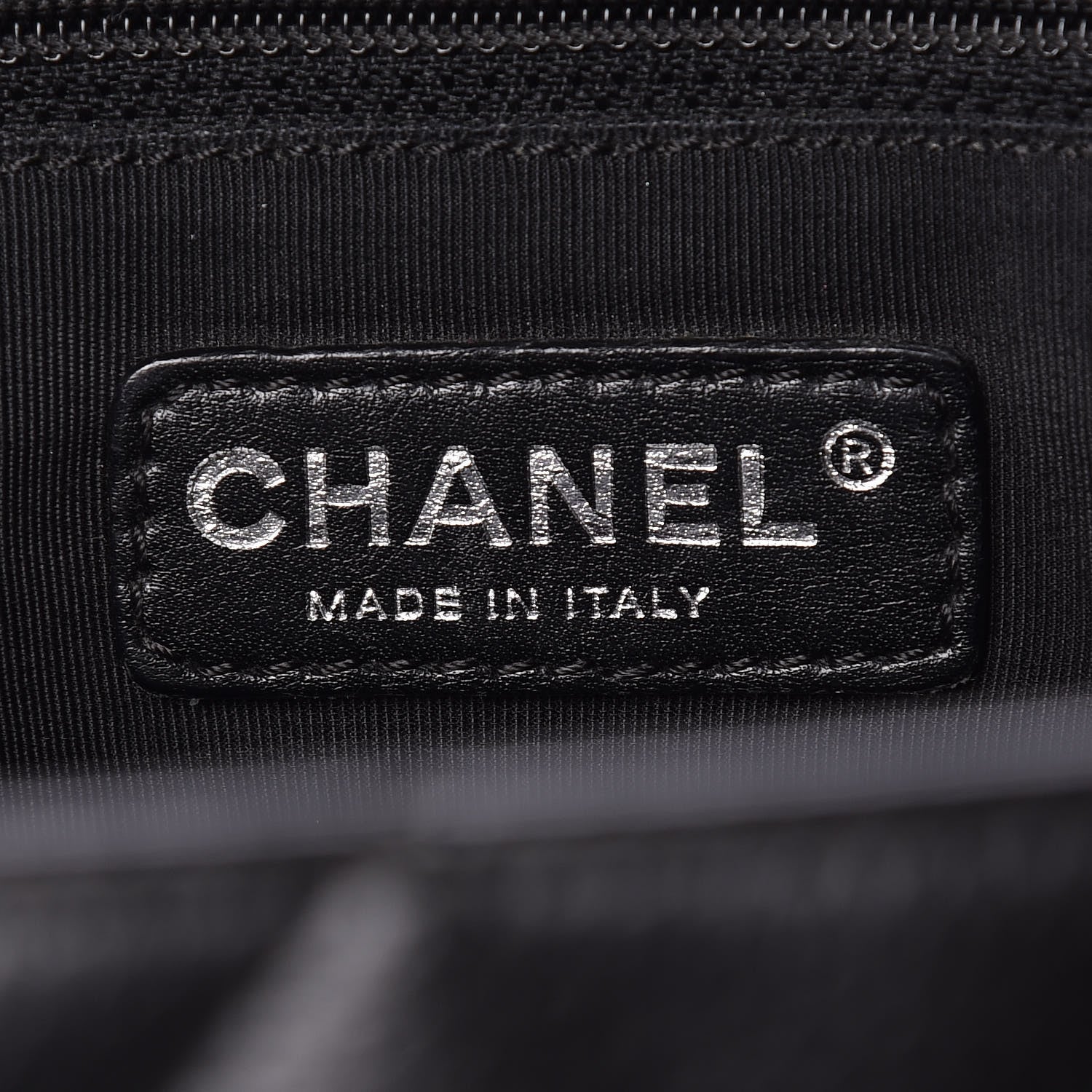 Chanel Caviar Quilted Grand Shopping Tote GST Black 8 of 9