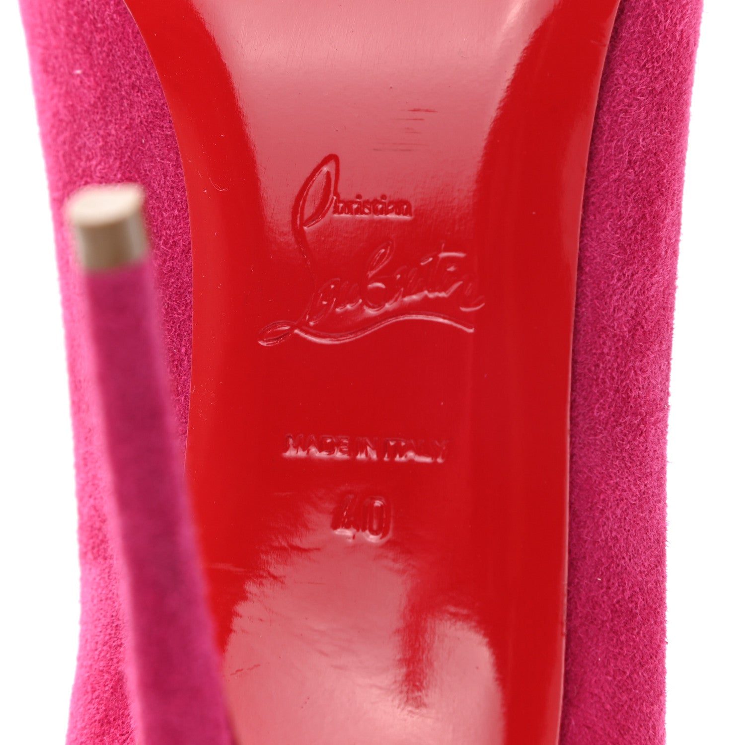 Christian Louboutin Veau Velours So Kate 85 Pumps 40 Bomba 6 of 7