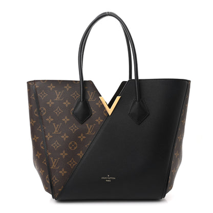 Louis Vuitton Calfskin Monogram Kimono Tote  Black 1 of 12